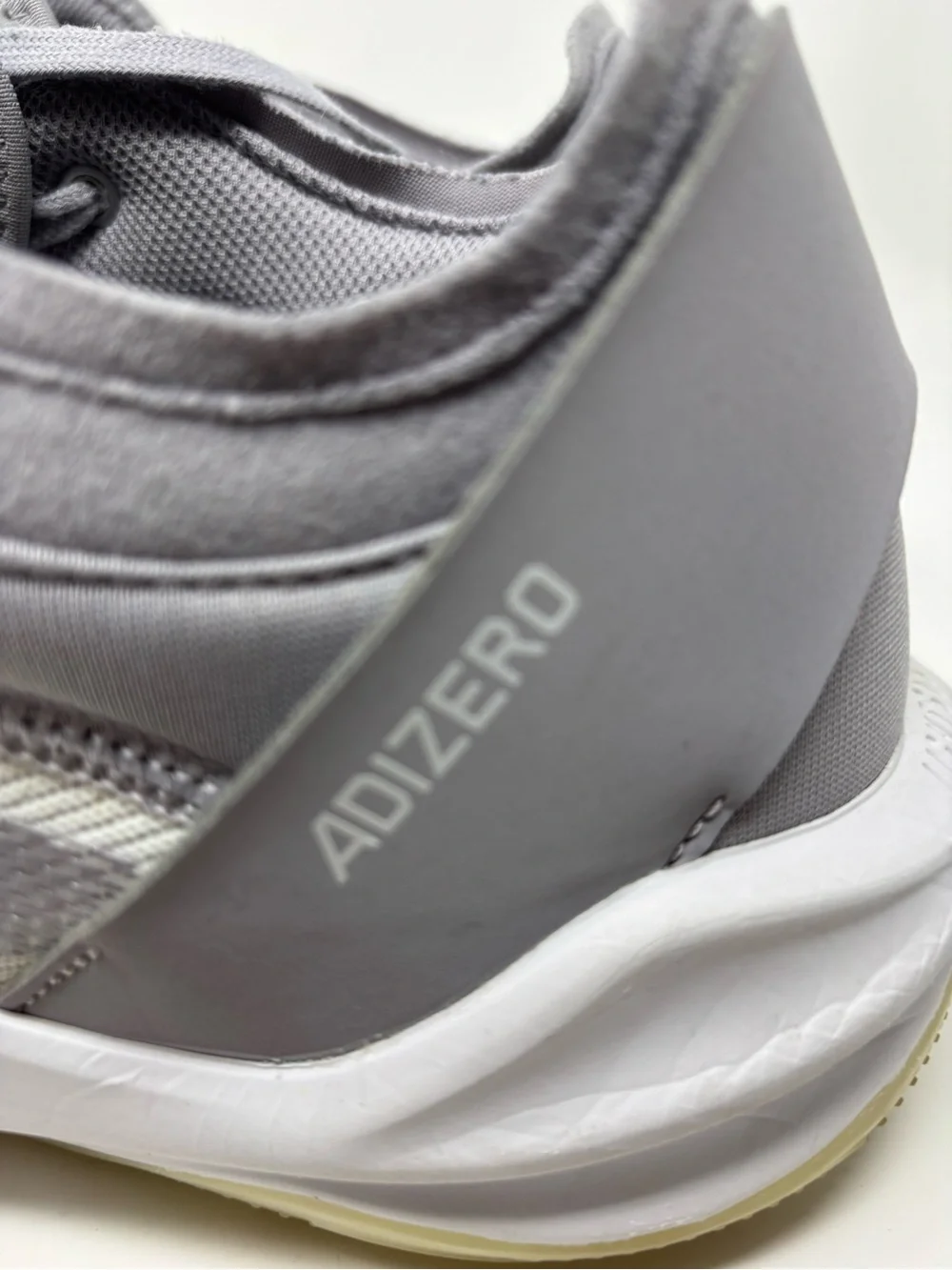 adidas Adizero Select 2.0 Cloud White/Glory Grey Men's Lace Up Low Top IG6684